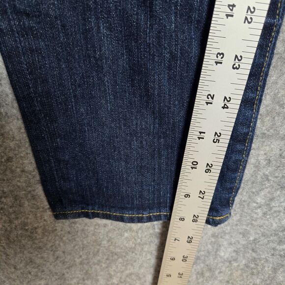 AG Adriano Goldschmied The Stilt Cigarette Jeans Women 29R Blue Slim Made in USA - Picture 12 of 12